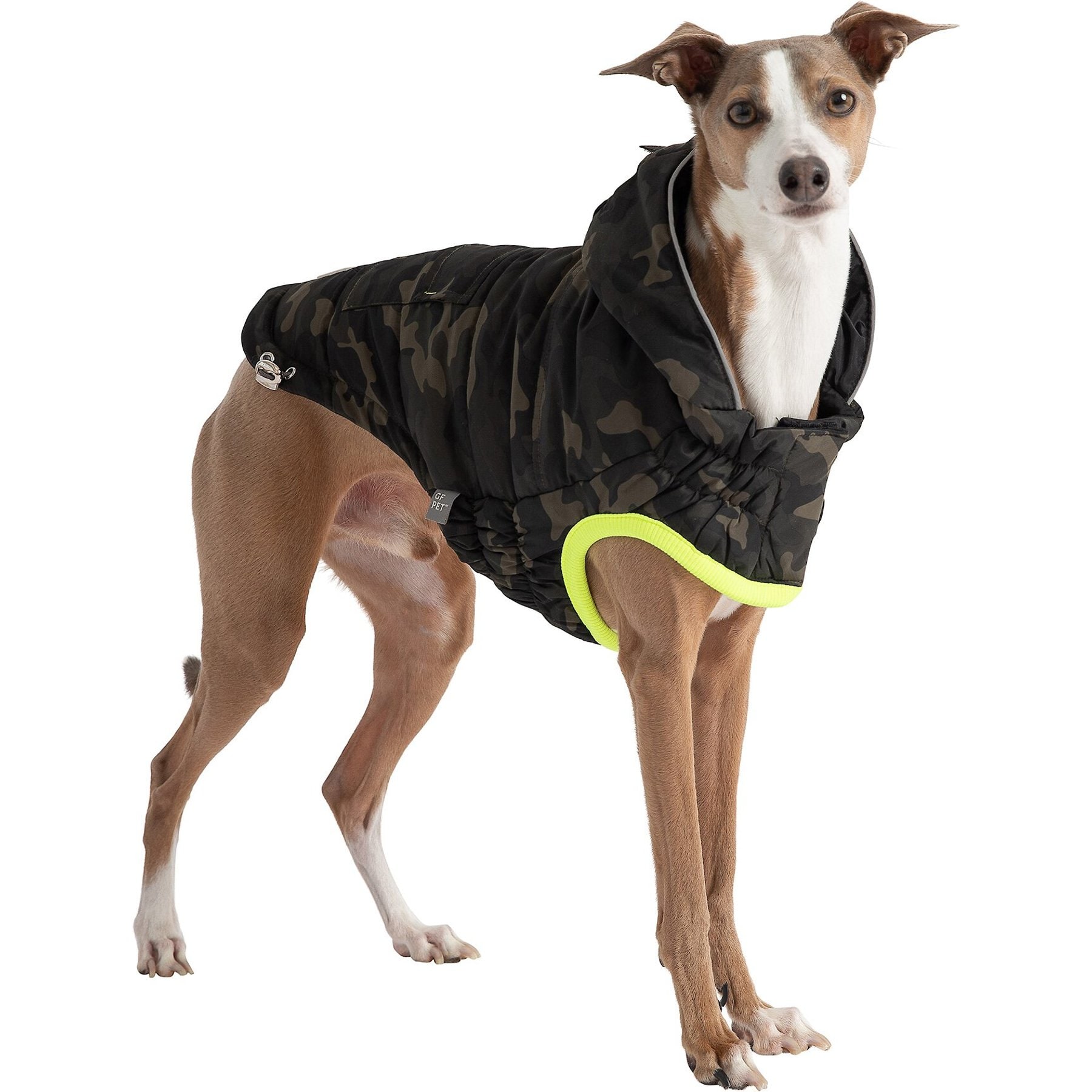 GF Pet Recycled Dog Parka, Camouflage, Large