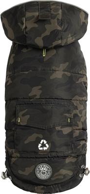 Show full view: GF Pet Recycled Dog Parka, Camouflage, Medium slide 4 of 9