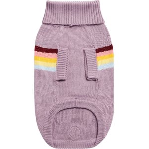 GF Pet Retro Turtleneck Dog Sweater, Lavender, XXX-Small