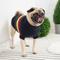 Show in main carousel: GF Pet Retro Turtleneck Dog Sweater, Navy, Large slide 4 of 7
