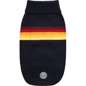 GF Pet Retro Turtleneck Dog Sweater, Navy, Medium 