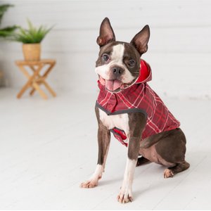 GF Pet Reversible Dog Raincoat, Medium