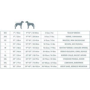 GF Pet Reversible Dog Raincoat, XX-Small