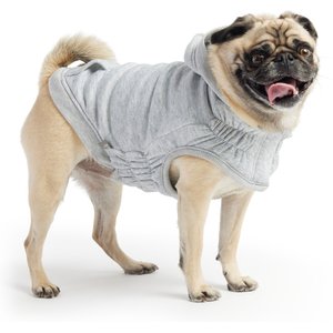 GF Pet Urban Hoodie Dog Coat, Heather Grey, Small