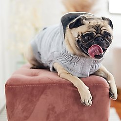 GF Pet Urban Hoodie Dog Coat, Heather Grey, Small slide 2 of 5