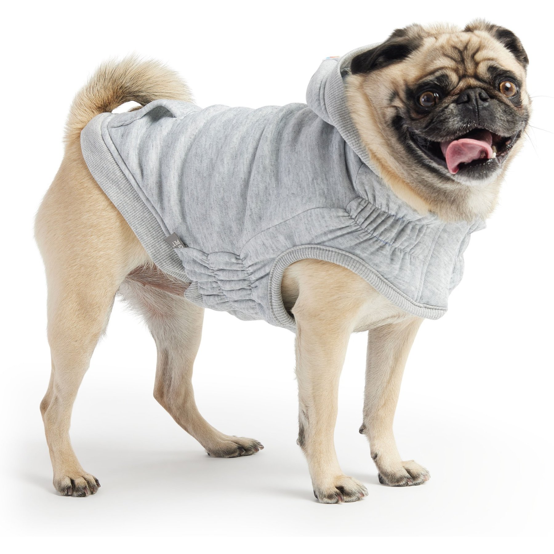 GF Pet Urban Hoodie Dog Coat, Heather Grey, X-Large