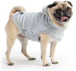 GF Pet Urban Hoodie Dog Coat, Heather Grey, XX-Small