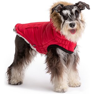 GF Pet Urban Parka Dog Coat, Red, XX-Small