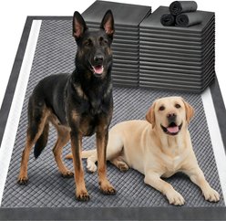 Gimars 9-Layer Super Absorbent Upgrade Leak Proof Odor Control Charcoal Dog Potty Pads, XXXX-Large: 36 x 36-in, 45 count