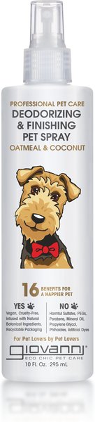 Giovanni Professional Deodorizing & Finishing Oatmeal & Coconut Dog Spray