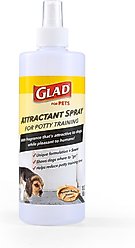 Glad for Pets Attractant Training Spray for Dogs & Puppies, 16-fl oz bottle