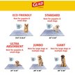Show in main carousel: Glad for Pets Black Charcoal Puppy Pad, 23" x 23", 50 count slide 8 of 10