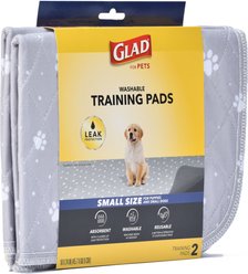 Glad for Pets Washable Training Dog Potty Pad, 2 count, Small: 18 x 24-in slide 2 of 7