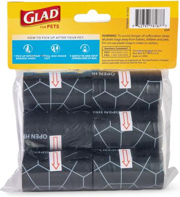 Show full view: Glad for Pets Waste Bags Refill Pack, 90 count, Scented slide 3 of 7