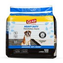 Glad for Pets Heavy Duty Activated Carbon Dog Training Pads, 24 x 24-in, 100 count