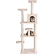Show in main carousel: GleePet 74-in Faux Fur Cat Tree & Condo, Beige slide 1 of 12