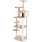 Show in main carousel: GleePet 74-in Faux Fur Cat Tree & Condo, Beige slide 2 of 12