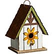 Show in main carousel: Glitzhome Distressed Solid Wood Birdhouse slide 1 of 7