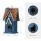 Show in main carousel: Glitzhome Distressed Solid Wood Cottage Birdhouse, Blue slide 2 of 10