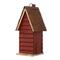 Show in main carousel: Glitzhome Distressed Solid Wood Cottage Birdhouse, Red slide 6 of 8