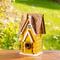 Show in main carousel: Glitzhome Distressed Solid Wood Cottage Birdhouse, Yellow slide 5 of 10