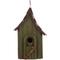 Show in main carousel: Glitzhome Distressed Wooden Bird House, 11.61-in slide 1 of 9
