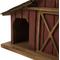 Show in main carousel: Glitzhome Extra-Large Rustic Wood Barn Bird House, 20.67-in slide 6 of 8