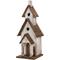 Show in main carousel: Glitzhome Extra-Large Rustic Wood White Bird House, 23.62-in slide 1 of 8