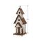 Show in main carousel: Glitzhome Extra-Large Rustic Wood White Bird House, 23.62-in slide 2 of 8