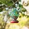 Show in main carousel: Glitzhome Glass Hanging Dots & Ladybugs Mosaic Bird Feeder, Blue/Green slide 6 of 9