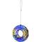 Show in main carousel: Glitzhome Glass Round Hanging Mosaic Bird Feeder, Multicolor slide 1 of 10