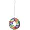 Show in main carousel: Glitzhome Glass Round Mosaic Bird Feeder, Multicolor slide 1 of 10