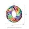 Show in main carousel: Glitzhome Glass Round Mosaic Bird Feeder, Multicolor slide 2 of 10