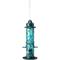 Show in main carousel: Glitzhome Glass Tall Hanging Mosaic Bird Feeder, Blue/Green slide 1 of 9