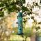 Show in main carousel: Glitzhome Glass Tall Hanging Mosaic Bird Feeder, Blue/Green slide 6 of 9