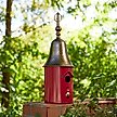 Show in main carousel: Glitzhome Metal Retro Bell Roof Birdhouse, Red slide 4 of 8