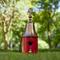 Show in main carousel: Glitzhome Metal Retro Bell Roof Birdhouse, Red slide 5 of 8