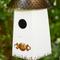 Show in main carousel: Glitzhome Metal Washed Bell Roof Birdhouse, White slide 8 of 8