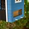 Show in main carousel: Glitzhome Modern Functional Solid Wood Birdhouse, Blue slide 8 of 8