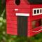 Show in main carousel: Glitzhome Modern Functional Solid Wood Birdhouse, Red slide 7 of 8