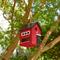 Show in main carousel: Glitzhome Modern Functional Solid Wood Birdhouse, Red slide 5 of 8