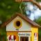 Show in main carousel: Glitzhome Modern Solid Wood General Store Birdhouse, Yellow slide 6 of 8