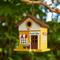 Show in main carousel: Glitzhome Modern Solid Wood General Store Birdhouse, Yellow slide 3 of 8
