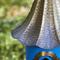 Show in main carousel: Glitzhome Oversized Pagoda with Bronze Roof Metal Decorative Outdoor Garden Birdhouse, Blue slide 8 of 8