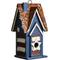 Show in main carousel: Glitzhome Patriotic Distressed Wood Birdhouse slide 1 of 8