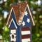 Show in main carousel: Glitzhome Patriotic Distressed Wood Birdhouse slide 7 of 8
