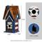 Show in main carousel: Glitzhome Patriotic Distressed Wood Birdhouse slide 2 of 8