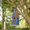 Show in main carousel: Glitzhome Retro Distressed Solid Wood Slim Cottage Decorative Outdoor Garden Birdhouse, Blue slide 3 of 8