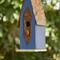 Show in main carousel: Glitzhome Retro Distressed Solid Wood Slim Cottage Decorative Outdoor Garden Birdhouse, Blue slide 5 of 8