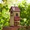 Show in main carousel: Glitzhome Washed Distressed Solid Wood Cottage Birdhouse, Yellow slide 4 of 8